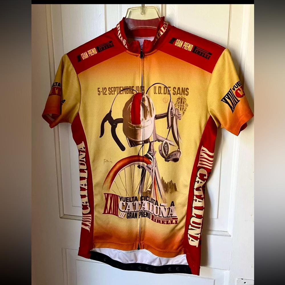 Two  Retro Gran Premio Firelli Men's Cycling Jersey